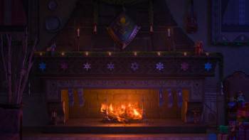 Screenshot 2 from Arendelle Castle Yule Log (Full Movie)