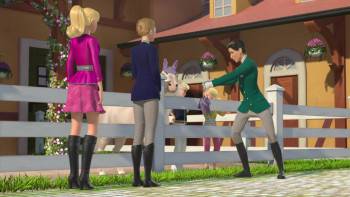 Screenshot 3 from Barbie & Her Sisters in a Pony Tale (Full Movie)