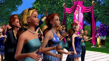 Screenshot 1 from Barbie: Princess Charm School (Full Movie)