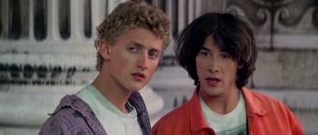 Screenshot 1 from Bill & Ted's Excellent Adventure (Full Movie)