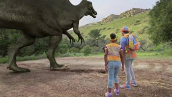 Screenshot 1 from Blippi's Big Dino Adventure (Full Movie)
