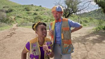 Screenshot 3 from Blippi's Big Dino Adventure (Full Movie)