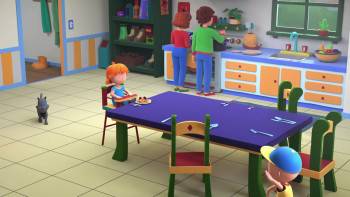 Screenshot 2 from Caillou: Adventures with Grandma and Grandpa (Full Movie)