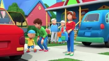 Screenshot 3 from Caillou: Adventures with Grandma and Grandpa (Full Movie)