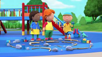 Screenshot 1 from Caillou: Rosie the Giant (Full Movie)