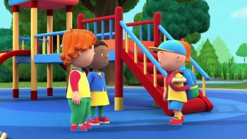 Screenshot 2 from Caillou: Rosie the Giant (Full Movie)