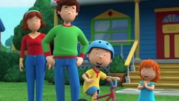 Screenshot 2 from Caillou: The Silver Knight (Full Movie)