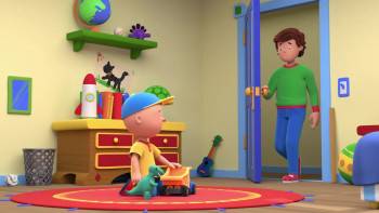 Screenshot 3 from Caillou: The Silver Knight (Full Movie)