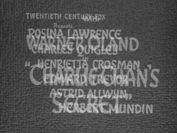 Screenshot 1 from Charlie Chan's Secret (Full Movie)
