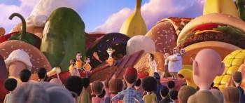 Screenshot 1 from Cloudy with a Chance of Meatballs 2 (Full Movie)