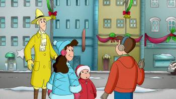 Screenshot 1 from Curious George: A Very Monkey Christmas (Full Movie)