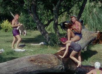 Screenshot 2 from Dangerous When Wet (Full Movie)
