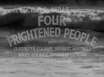 Screenshot 3 from Four Frightened People (Full Movie)