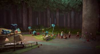 Screenshot 3 from Fox & Hare Save the Forest (Full Movie)