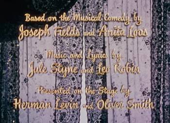 Screenshot 1 from Gentlemen Prefer Blondes (Full Movie)