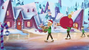 Screenshot 2 from Glisten and the Merry Mission (Full Movie)