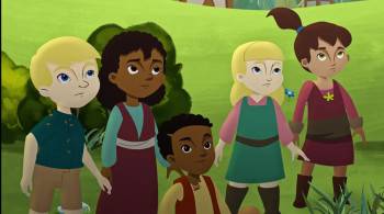 Screenshot 1 from Ice Dragon: Legend of the Blue Daisies (Full Movie)
