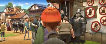 Screenshot 2 from Justin and the Knights of Valour (Full Movie)