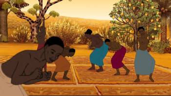 Screenshot 2 from Kirikou and the Wild Beasts (Full Movie)