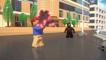 Screenshot 2 from LEGO Marvel Super Heroes: Black Panther - Trouble in Wakanda (Full Movie)