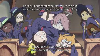 Screenshot 1 from Little Witch Academia: The Enchanted Parade (Full Movie)