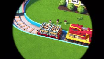 Screenshot 1 from Mighty Express: Mighty Trains Race (Full Movie)