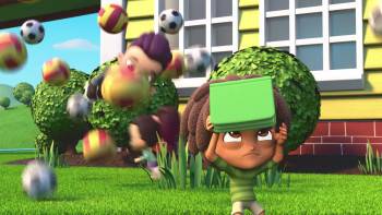 Screenshot 2 from Mighty Express: Mighty Trains Race (Full Movie)