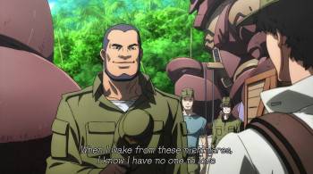Screenshot 1 from Mobile Suit Gundam Thunderbolt: Bandit Flower (Full Movie)