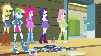 Screenshot 3 from My Little Pony: Equestria Girls - Rainbow Rocks Animated (Full Movie)
