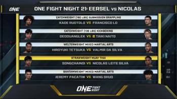 Screenshot 2 from ONE Championship MMA ONE Fight Night 21: Eersel vs. Nicolas (Full Movie)