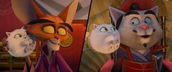 Screenshot 1 from Paws of Fury: The Legend of Hank (Full Movie)