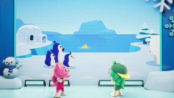Screenshot 2 from Pinkfong Sing-Along Movie 3: Catch the Gingerbread Man (Full Movie)
