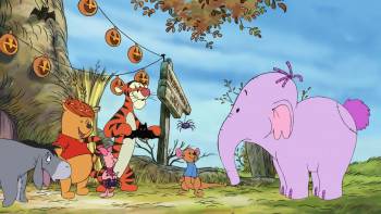 Screenshot 1 from Pooh's Heffalump Halloween Movie (Full Movie)