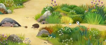 Screenshot 1 from Puffin Rock and the New Friends (Full Movie)