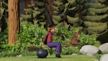 Screenshot 1 from Room on the Broom (Full Movie)