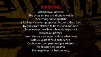 Screenshot 1 from Searching for Sasquatch 15: Chasing Legends Through Oregon's Inferno (Full Movie)