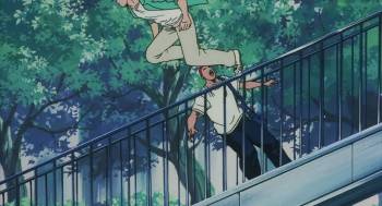 Screenshot 1 from Slam Dunk: Shôhoku Saidai no Kiki! Moero Sakuragi Hanamichi (Full Movie)