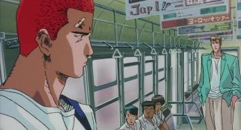 Screenshot 3 from Slam Dunk: Shôhoku Saidai no Kiki! Moero Sakuragi Hanamichi (Full Movie)