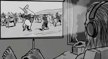 Screenshot 2 from The Conqueror: Hollywood Fallout (Full Movie)