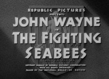 Screenshot 1 from The Fighting Seabees (Full Movie)
