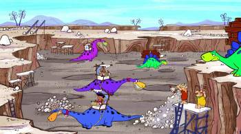 Screenshot 1 from The Flintstones & WWE: Stone Age Smackdown (Full Movie)