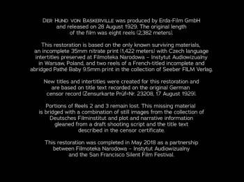 Screenshot 1 from The Hound of the Baskervilles (Full Movie)