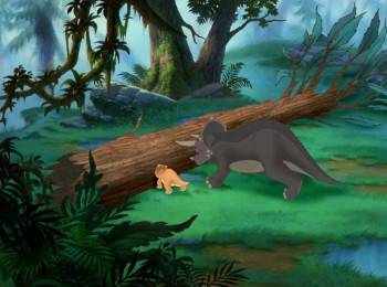 Screenshot 2 from The Land Before Time IX: Journey to Big Water (Full Movie)