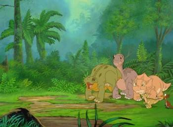 Screenshot 2 from The Land Before Time V: The Mysterious Island (Full Movie)
