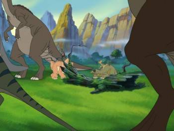 Screenshot 1 from The Land Before Time VII: The Stone of Cold Fire (Full Movie)