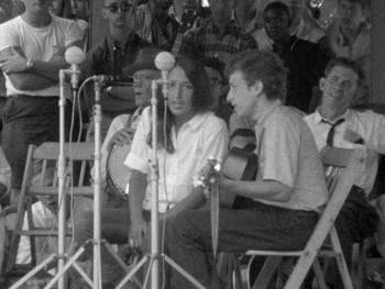 Screenshot 1 from The Other Side of the Mirror: Bob Dylan at the Newport Folk Festival (Full Movie)