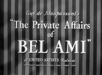 Screenshot 3 from The Private Affairs of Bel Ami (Full Movie)