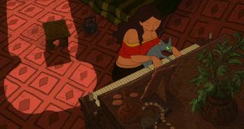 Screenshot 3 from The Rabbi's Cat (Full Movie)