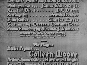 Screenshot 1 from The Scarlet Letter (Full Movie)