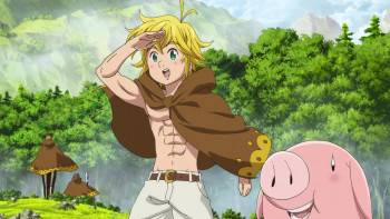 Screenshot 2 from The Seven Deadly Sins: Prisoners of the Sky (Full Movie)